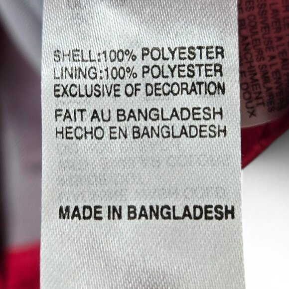 Nike Boy's Hooded Windbreaker Jacket Boys Color Panel Red Mesh-Lined Sporty 6 - Picture 7 of 7